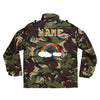 Reversible Sequin Rainbow Camo Jacket