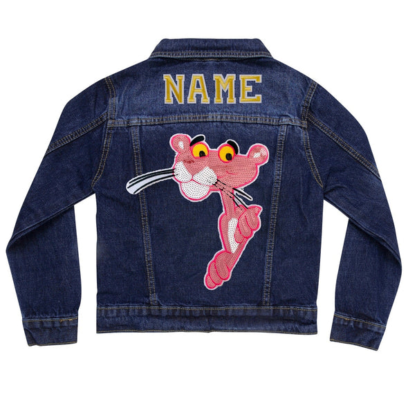 SALE Pink Panther Denim Jacket | 40% OFF Automatically Applied at Checkout