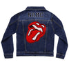 SALE Sequin Rock'n'Roll Lips Denim Jacket | 40% OFF Automatically Applied at Checkout