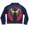 SALE Rainbow Wings Denim Jacket | 40% OFF Automatically Applied at Checkout