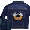 Sequin Butterfly Denim Jacket