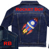 Sequin Rocket Denim Jacket