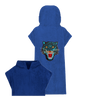 Blue Sequin Tiger Beach Robe