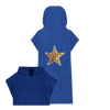 Gold Sequin Star Beach Robe