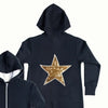 Gold Sequin Star Onesie