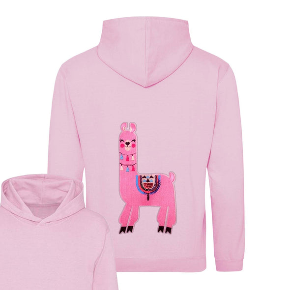 Pink Llama Hoodie