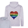 Rainbow Heart Hoodie