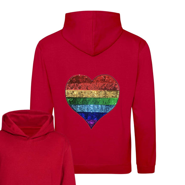 Rainbow Heart Hoodie