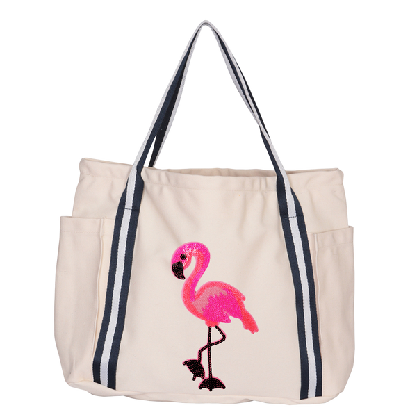 Flamingo Luxe Tote Bag