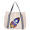 Sequin Rocket Luxe Tote Bag