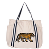 Walking Tiger Luxe Tote Bag