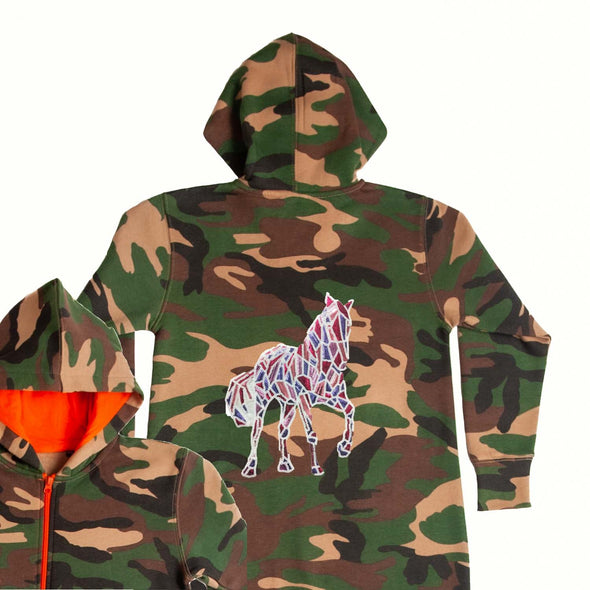 Mosaic Horse Onesie