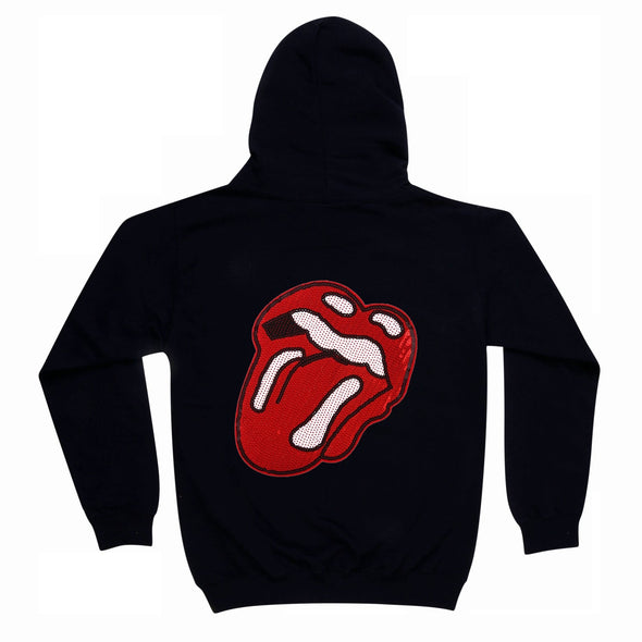 SALE Sequin Rock'n'Roll Lips Hoodie | 40% OFF Automatically Applied at Checkout