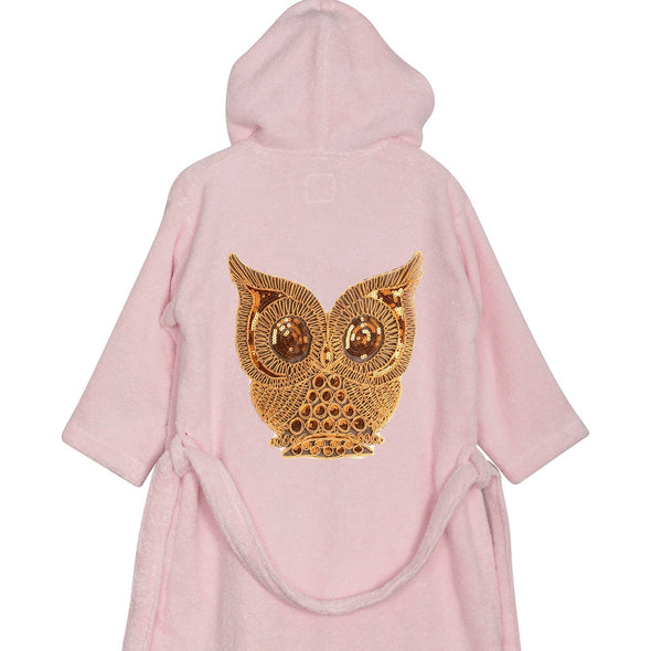 Gold Owl Bathrobe
