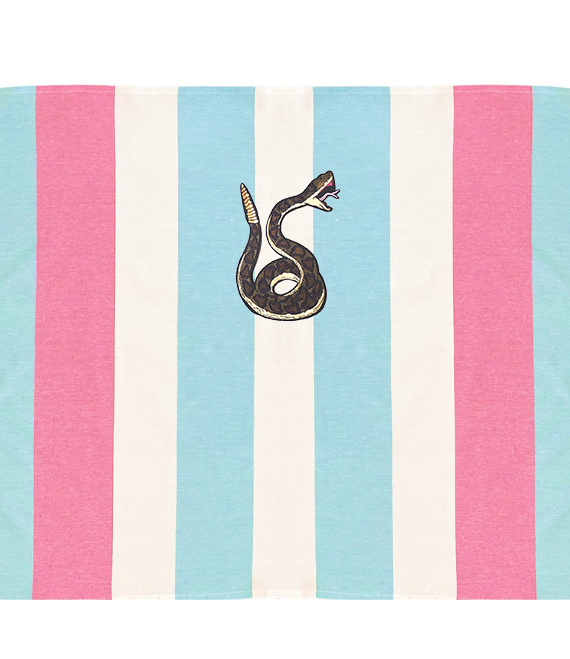 GreenSnake Hammam Beach Towel