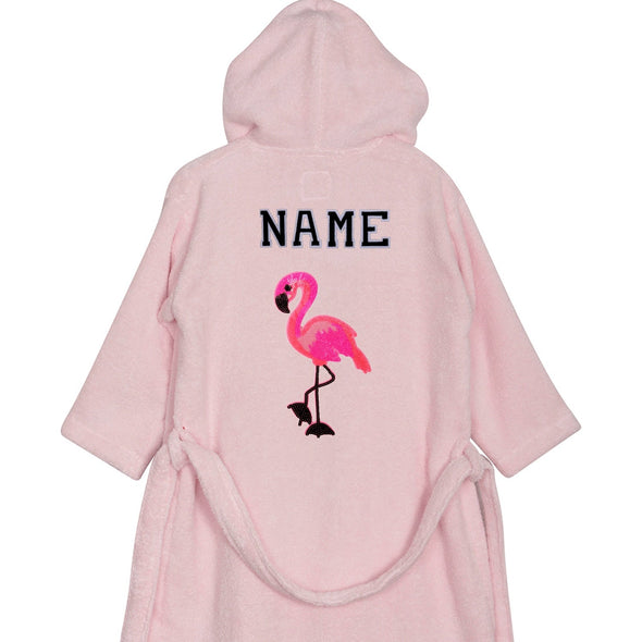 Pink Flamingo Bathrobe
