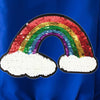 Reversible Sequin Rainbow Jumpsuit