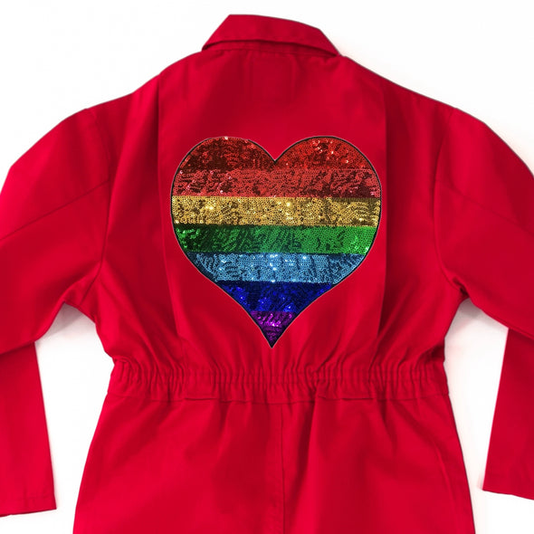 Rainbow Heart Jumpsuit