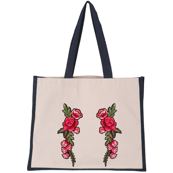 Roses Midi Tote Bag