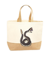 Green Snake XL Tote Bag