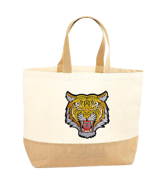 Roaring Tiger XL Tote Bag
