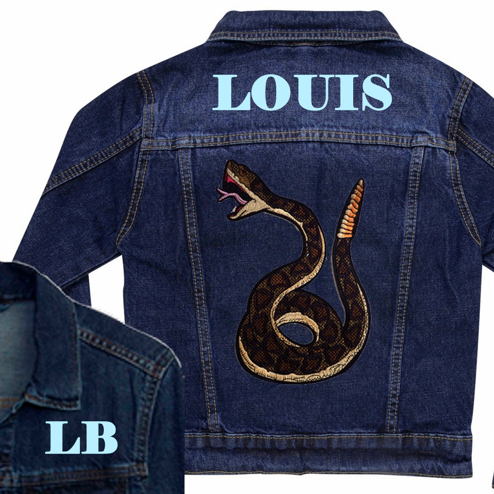 Snake clearance jean jacket