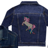 Pearly Sequin Unicorn Denim Jacket