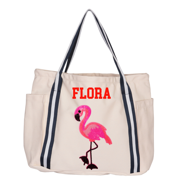 Flamingo Luxe Tote Bag